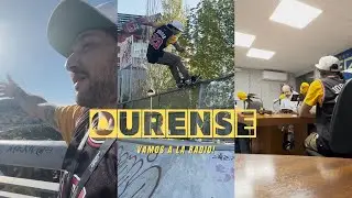 [Tour 🇪🇸] #14 Voy a la RADIO en OURENSE!! Nuevo SKATEPARK & Sorpresita