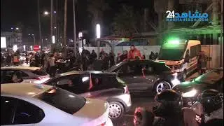 فرحة هيستيرية الجماهير البيضاوية بفوز المغرب على نيجريا