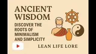 Ancient Wisdom: Discover the Roots of Minimalism and Simplicity | Lean Life Lore
