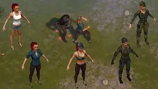 Female Character Gameplay!Last Day On Earth Survial Best Survival Game Android ios