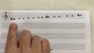 Writing a chromatic scale