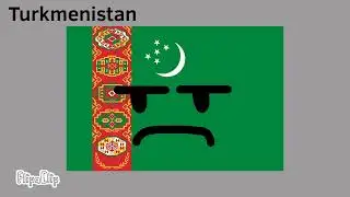 Flag band:Central Asia 
