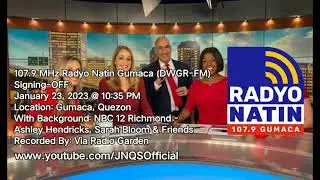 107.9 MHz Radyo Natin Gumaca (DWGR-FM) - Signing-OFF | (January 23, 2023)