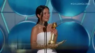 Anna Sawai Wins Best Television Female Actor &ndash; Drama Series | 82nd Annual Golden Globes
