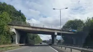 Road Trip UK🇬🇧 | Driving From Chesterfield To Birmingham | Raw Footage | Via A617:M1| M42:A42 | M6