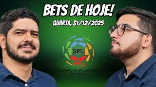 Palpites de Futebol para 31/12/2025 (quarta) - Análises + Bilhete Pronto | Bets de Hoje