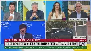 Milei reconoció que debe 