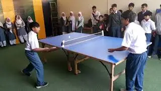 Junior Boys Table Tennis Final Match 9 Jan 2026. Usayd vs Haziq