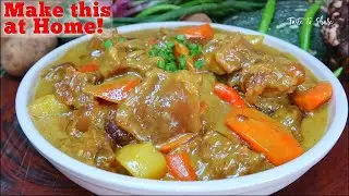 Tender! BEEF CURRY | don't Boil in Water directly! I will show you How to cook Delicious Beef Curry!