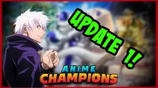 🔴UPDATE 1 on Anime Champions Simulator!🔴