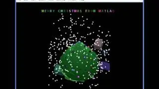 Merry Christmas from Matlab