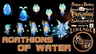 New Water Elemental Agathions for LINEAGE II-Any Chronicles servers ◄&radic;i&reg;uS►