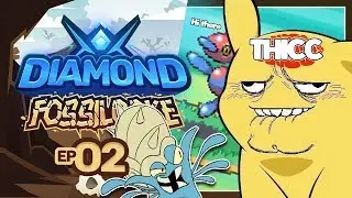 CATCHING THICC POKEMON! - Pokemon Diamond Fossilocke w/ AC & MykUnyd | Part 02