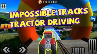 Tractor Stunts: Impossible Tracks Tractor Driving Simulator - Android GamePlay 2020.