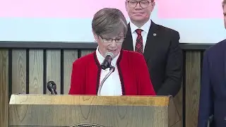 Kansas Gov. Laura Kelly announces Chiefs are moving to Kansas