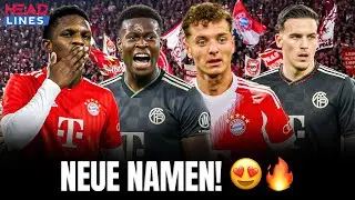 Two new names: This is Bayern Munich's new transfer list.