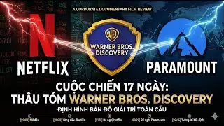Cuộc Chiến 17 Ng&agrave;y Netflix vs Paramount Trong Cuộc Săn Đuổi Warner Bros. Discovery