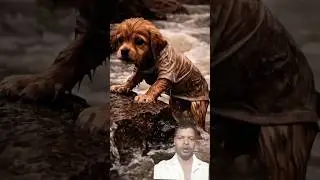 😢Baby Puppy and Elephants... Saved an Ent 😭#dog #dogbreed  #dogshorts