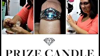 EXPLODING CANDLE!!! || Prize Candle Ring Reveal & Review