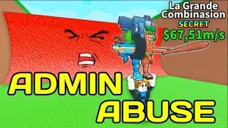 ADMIN ABUSE LIVE 🔴 | Escape Tsunami for Brainrots LIVE