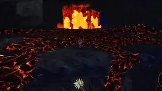 Cozy Snowy Cave by Nexis_None: Hidden Lava place in Roblox.