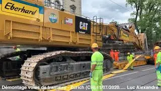 Démontage voies de tramway - Zurich (CH) 11/07/2020 par Eberhard