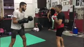 Trabajo De Paos Profesional #k1 #glory #ufc #kick Boxing con el mejor entrenador #rafa del toro