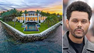 The Weeknd's new house in Miami! #theweeknd #house #trending #xo 