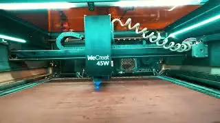 Filming Laser Projects From Inside the WeCreat Vision Pro (DJI Osmo Nano POV)