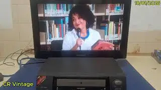 VCR SHARP VC-1899 - Apresentação e Teste