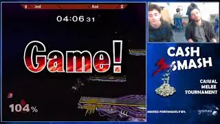 Jed(Fox) vs Bad(Ganondorf) - Cash Smash 6 | Melee Singles | Brisbane Casual Tournament