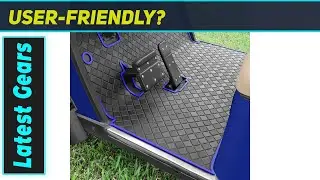 Best EZGO TXT Floor Mat? Cartalia's 8mm Rubber is a Game Changer!