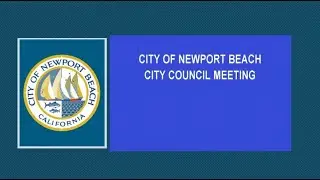 City of Newport Beach Council Meeting December 10, 2024