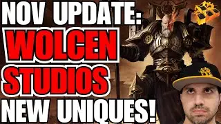 Wolcen Studios NEW Unique Items? November Communication Dropped! Umm What?..... Say That Again Plz!