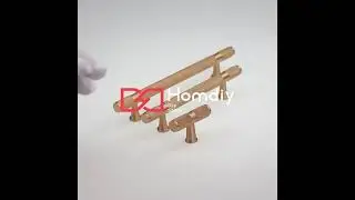 Solid Brass Drawer Handles Bar Cabinet Pulls