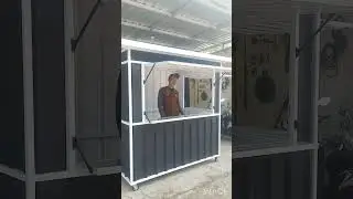Booth Container 2x1,5 meter #container #inspiration #kiosalhamdulillah #kreasi #boothcontainer