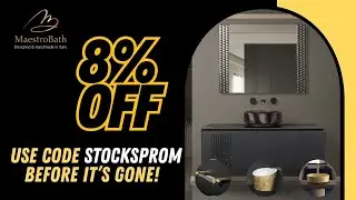 ✨ MaestroBath Discount Code 2025 | Save 8% on Luxury Italian Bathroom Fixtures with STOCKSPROM! 🛁