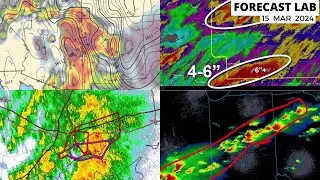 Fri 3/15/24 - Spring patterns bring our first destructive storm outbreak [Forecast Lab]