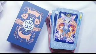 Tarot Cats by BunnyDee || Tarot Deck Review - Flipthrough *no talking*