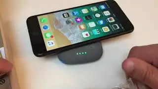 QiStone +  batterie externe pour iPhone 8,X et Android compatible recharge sans fil Qi PHONE CALL