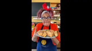 Paparajotes frittelle di foglie di limone