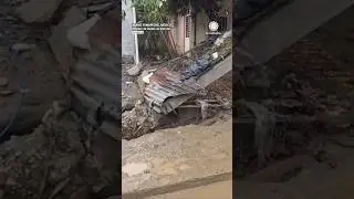 Massive Damage in the Muddy Aftermath of Mexico Flooding