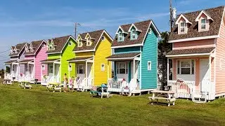 The Sims 4 - Real to Sims SERIES | Speed Build | Community Beach Tiny Houses Building