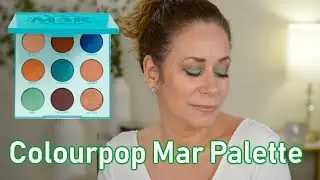 Greens | ColourPop Mar Eyeshadow Palette