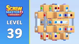 Screw Master 3D: Match & Solve Level 39