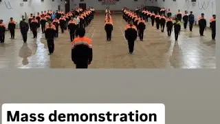 BPED First Semester Practical #Massdemonstration #physical #training #activity #demonstration #bped 