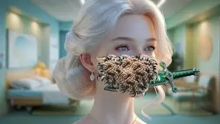 Skin Crawling Parasite Face Cleansing ASMR Animation | 피부를 기어다니는 기생충 얼굴 클렌징 ASMR 애니메이션