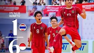 Full Highlight Goal Futsal Sea Games Indonesia vs Thailand - Anthem Indonesia Raya and Medal Gold