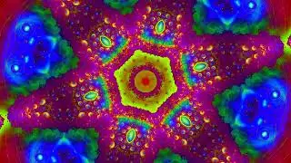 Kaleidoscope Copyright Free Background Video (No Sound) - Royalty Safe Colorful Abstract Visuals