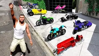 Collecting TRILLIONAIRE SUPER BIKES in GTA 5!